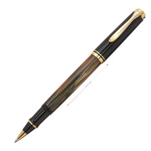 Pelikan ペリカン ローラーボール スーベレーン R400 茶縞 メイン