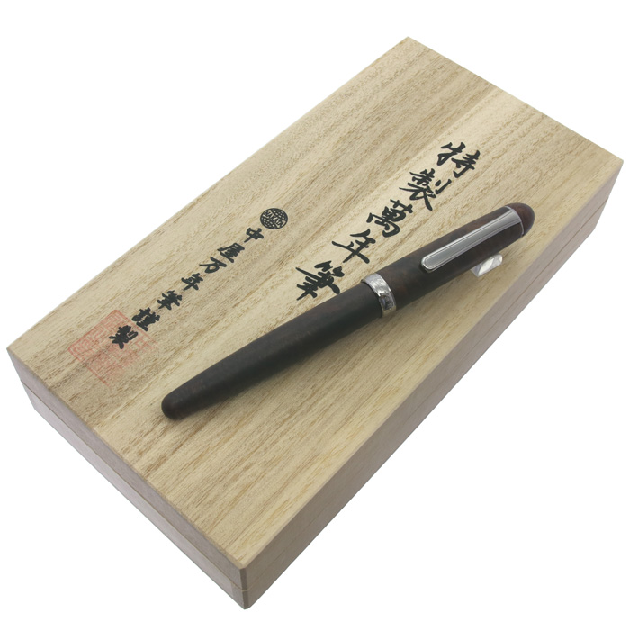 中屋万年筆　ブライヤー　木箱 中屋万年筆ブライヤー木箱