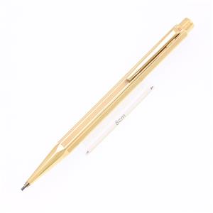 メカニカルペンシル エクリドール グレンドージュ 18金張 1.18mm