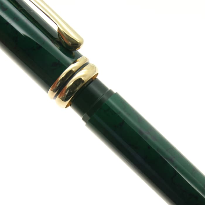 【美品】希少　CROSS ペン先 14K 刻印 グリーンカラー クロス 万年筆 1046008638684409_03_9629w.jpeg