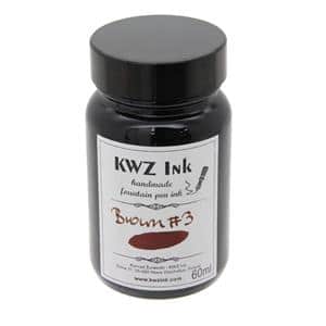 ボトルインク カヴゼットインク(KWZInk) ブラウン#3 60ml