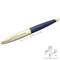 WATERMAN ウォーターマン ボールペン カレン デラックス ブルー＆シルバー
