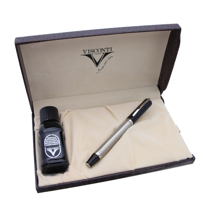 【美品】VISCONTI アートコレクション 万年筆 アート・ルネッサンス14k 美品】VISCONTI アートコレクション 万年筆 アート・ルネッサンス14k