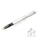 SHEAFFER シェーファー 万年筆 タルガ 1004 ライン スターリングシルバーCP