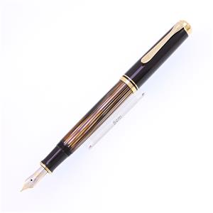 万年筆 スーベレーン M400 茶縞 EF