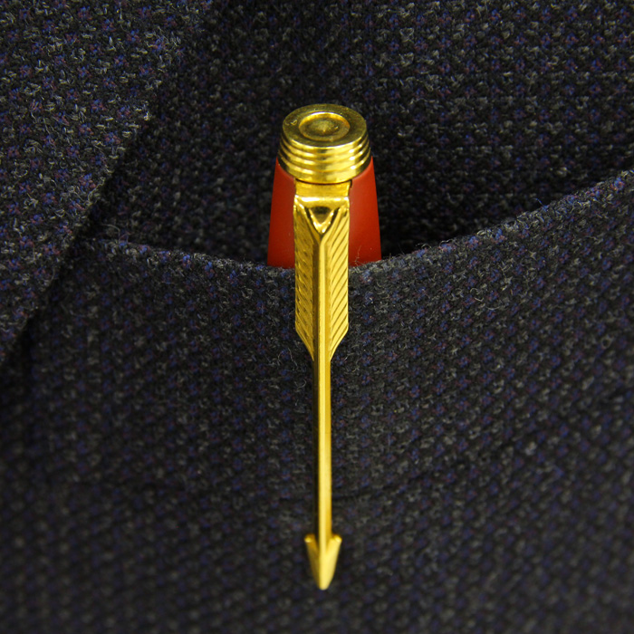 PARKER 75 バーガンディ 14Kペン先万年筆 パーカー 75 Gold Filled