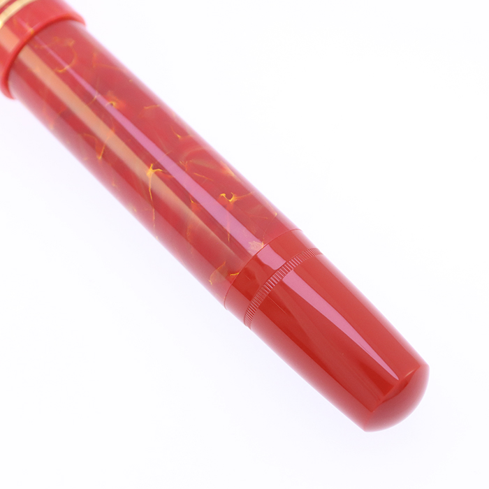 中古)Pelikan ペリカン 万年筆 M101N ブライトレッド F（商品ID