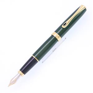 DIPLOMAT ディプロマット 万年筆 エクセレンス エー エバーグリーン/ゴールド 14K/B メイン
