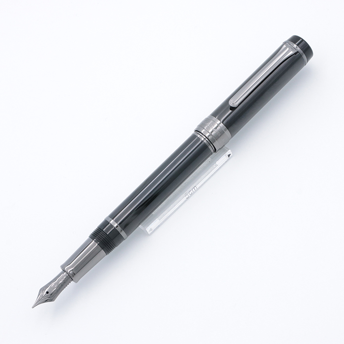 ★美品新品★セーラー　シリント　ブラックステンレス　万年筆 新品)SAILOR セーラー 万年筆 CYLINT (シリント) ブラックステンレス