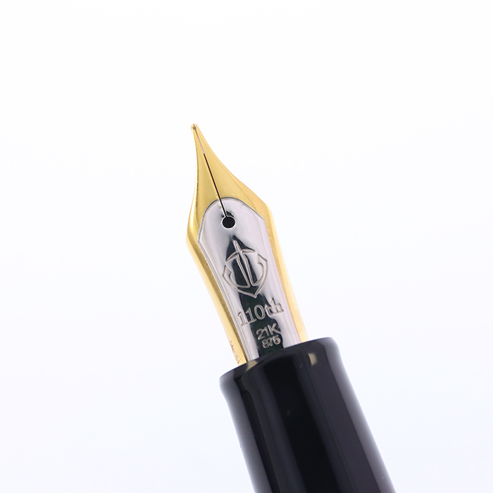 中古)SAILOR セーラー 万年筆 創業110周年記念 しろがね 中字（商品ID