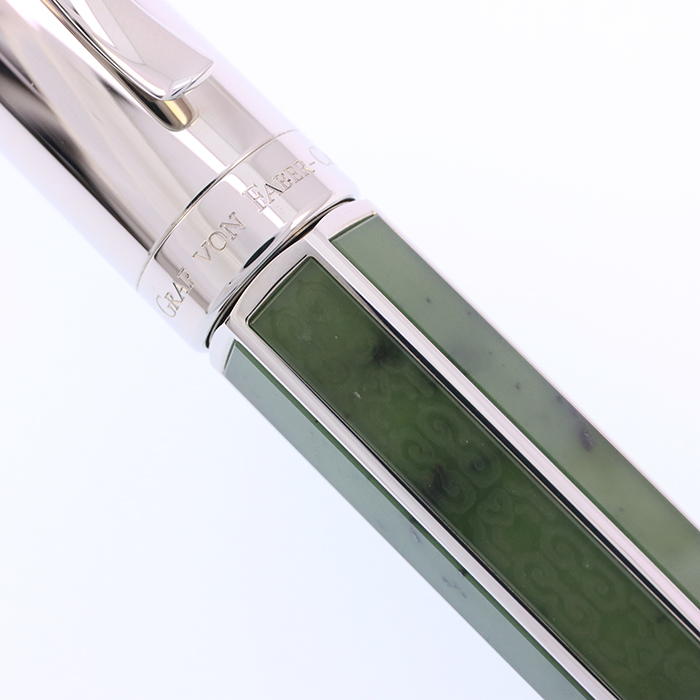 FABER-CASTELL ファーバーカステル 万年筆 2011 翡翠 中古)GRAF VON FABER-CASTELL グラフフォンファーバーカステル 万年筆