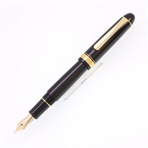 万年筆 #3776 センチュリー ブラックインブラック PNB-15000 中字