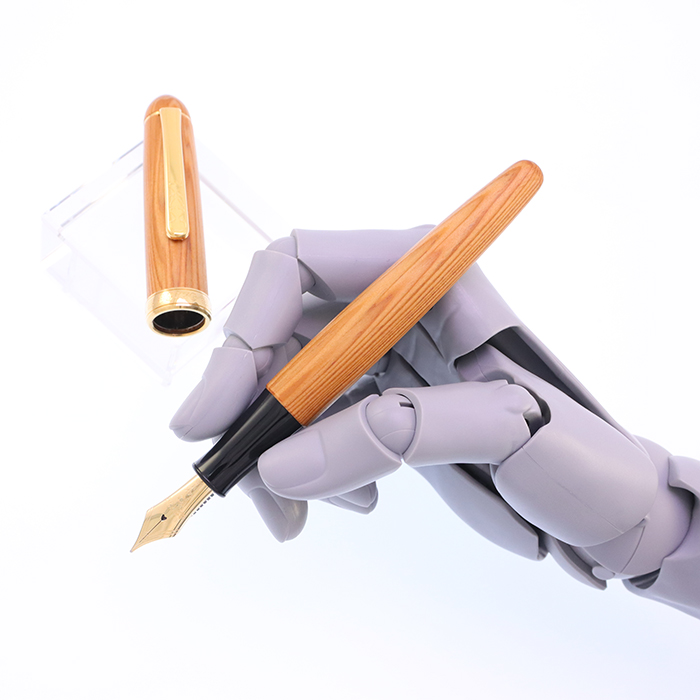 中古)PLATINUM プラチナ 万年筆 #3776 センチュリー 屋久杉 中字（商品