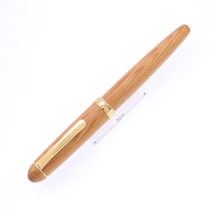 中古)PLATINUM プラチナ 万年筆 #3776 センチュリー 屋久杉 中字（商品