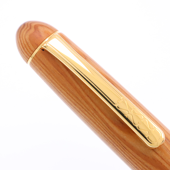 中古)PLATINUM プラチナ 万年筆 #3776 センチュリー 屋久杉 中字（商品