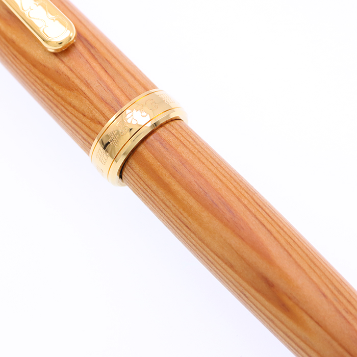 中古)PLATINUM プラチナ 万年筆 #3776 センチュリー 屋久杉 中字（商品