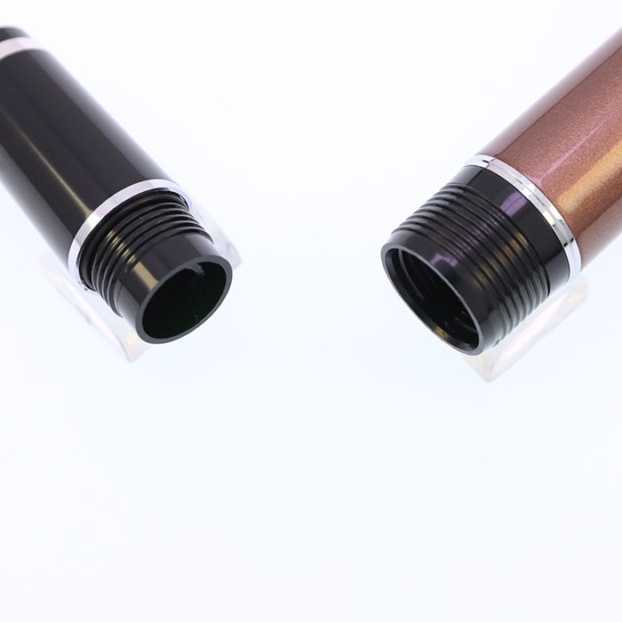 中古)PILOT パイロット 万年筆 エラボー ブラウン 軟細字 (金属軸