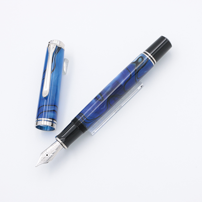 ペリカン万年筆　M805ブルーデューン 詳細ページ | 万年筆 ボールペンなど高級筆記具の販売・買取