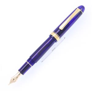 PLATINUM プラチナ 万年筆 #3776 センチュリー シャルトルブルー PNB-13000 中字 メイン
