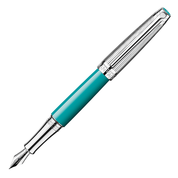 CARAN d'ACHE カランダッシュ 万年筆 レマンコレクション バイカラー ターコイズブルー