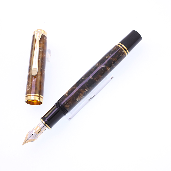 中古)Pelikan ペリカン 万年筆 スーベレーン M800 ルネッサンス