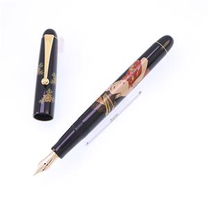 万年筆 ナミキ ニッポンアートコレクション 平蒔絵 花魁 中字