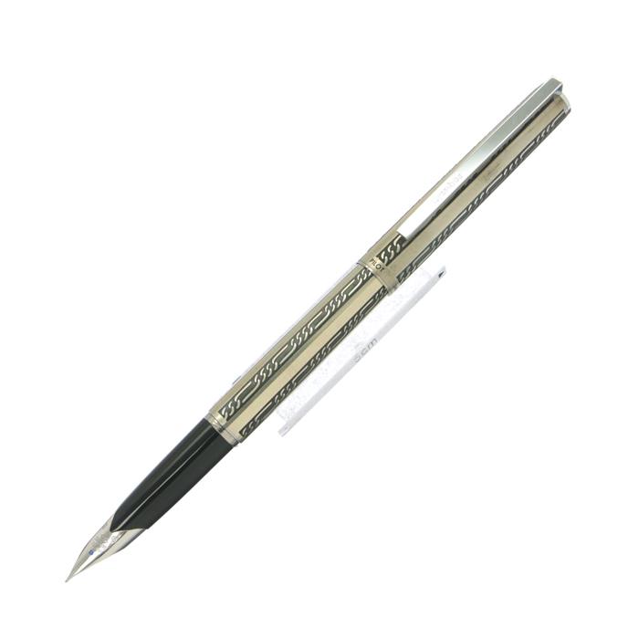 PILOT パイロット 万年筆 グランディ スターリングシルバー チェーン
