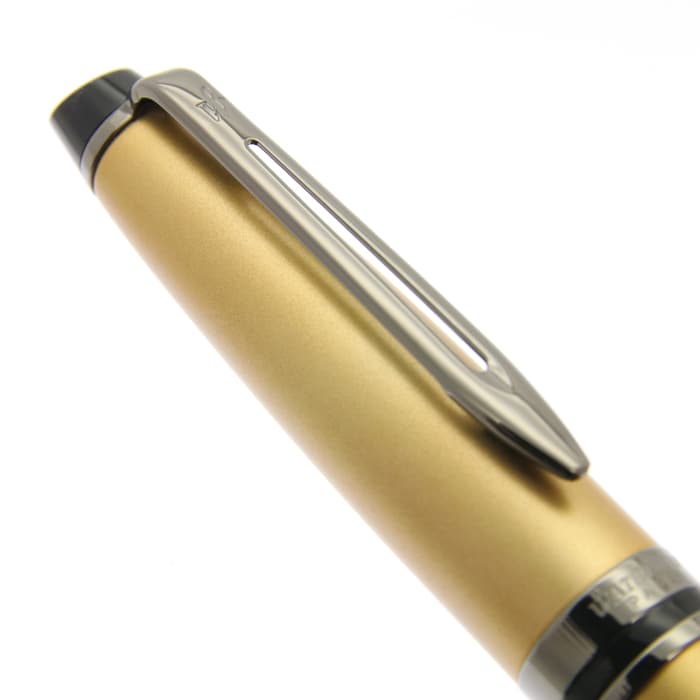 新品)WATERMAN ウォーターマン 万年筆 エキスパート ゴールドRT F