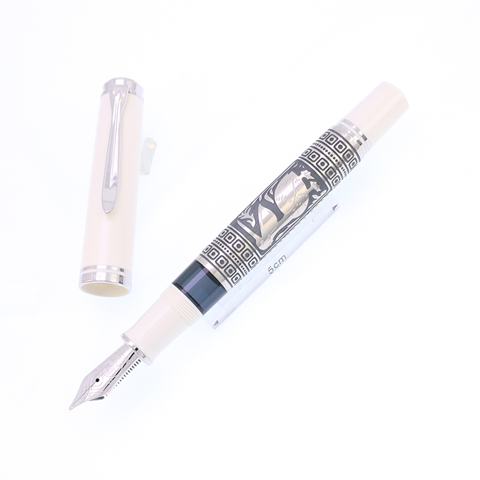 新品)Pelikan ペリカン 万年筆 特別生産品 トレド M910 ホワイト EF