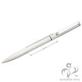 MONTBLANC モンブラン ボールペン Sライン 2カラー 黒･赤 ステンレス/シルバー 銀色マット