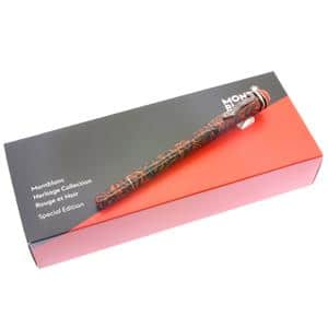 MONTBLANC モンブラン 万年筆 ヘリテイジコレクション ルージュ･エ･ノワール S.E. サーペント マーブル M メイン