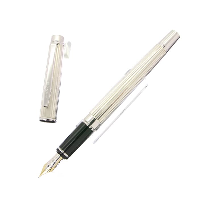 k*e様 パイロット 万年筆 グランセ スターリングシルバー ストライプ M P k*e様 パイロット 万年筆 グランセ スターリングシルバー ストライプ