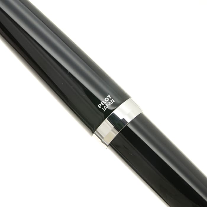 新品)PILOT パイロット 万年筆 エラボー ブラック (金属軸)（商品ID