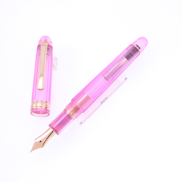 中古)PLATINUM プラチナ 万年筆 #3776 センチュリー NICE(ニース) リラ