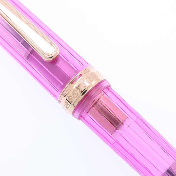 中古)PLATINUM プラチナ 万年筆 #3776 センチュリー NICE(ニース) リラ
