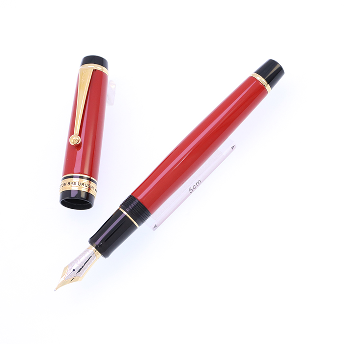 専用です　エボナイト万年筆　漆塗り　PILOTカスタム845 カスタム845 75周年 万年筆 M 中字 エボナイト パイロット PILOT