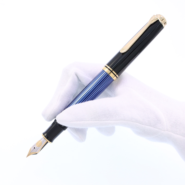 中古)Pelikan ペリカン 万年筆 スーベレーン M800 ブルー