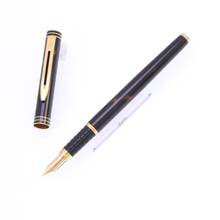 中古)WATERMAN ウォーターマン 万年筆 エクスクルーシブ トートイス
