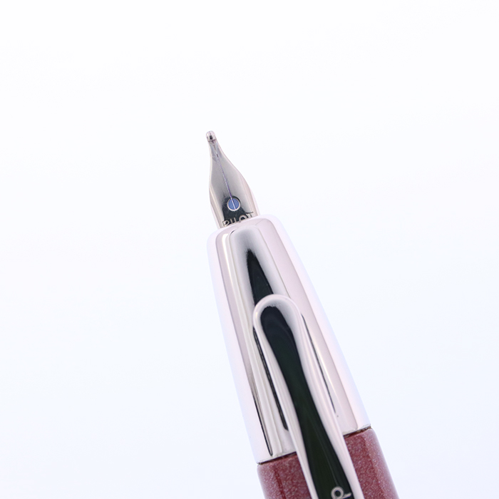 中古)PILOT パイロット 万年筆 2009年限定 キャップレス デシモ パール