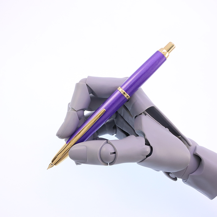 パイロットキャップレス万年筆デシモ　2019年限定メタリックヴァイオレット　細字 詳細ページ | 万年筆 ボールペンなど高級筆記具の販売・買取