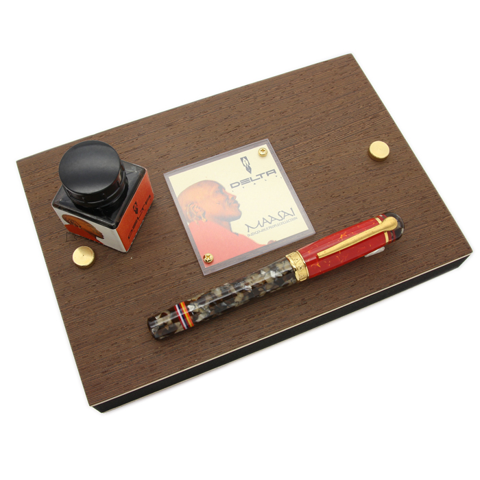 DELTA デルタ】少数民族シリーズ マサイ 万年筆＆ボールペン セット