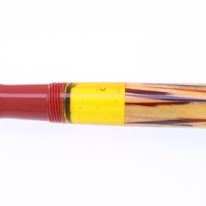 中古)Pelikan ペリカン 万年筆 M101N トータスシェル レッド M（商品ID