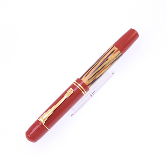 中古)Pelikan ペリカン 万年筆 M101N トータスシェル レッド M（商品ID