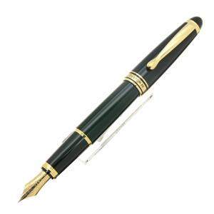 パイロット　万年筆　14k パイロット 14k 万年筆 ショート エリート elite F 細字 黒