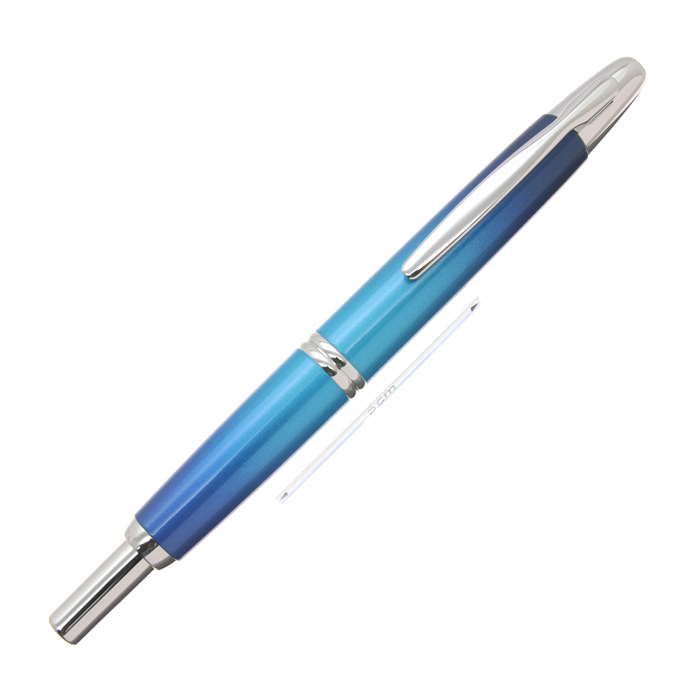 中古)PILOT パイロット 万年筆 キャップレスSE マーブルブルー