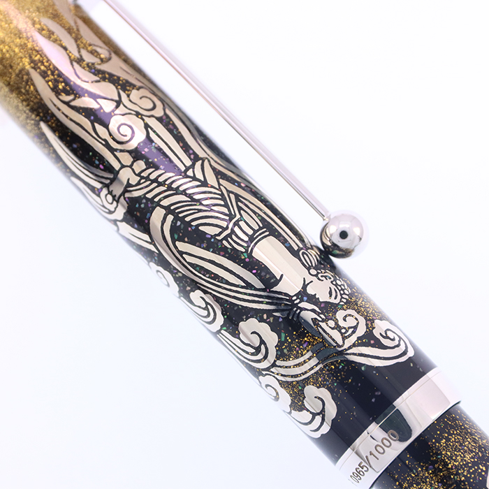 PILOT パイロット 万年筆 創立85周年記念 飛翔天人 中字　飛天 中古)PILOT パイロット 万年筆 創立85周年記念 飛翔天人 中字（商品ID