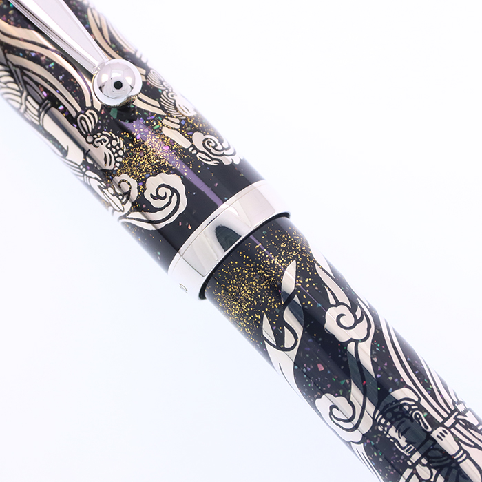 PILOT パイロット 万年筆 創立85周年記念 飛翔天人 中字　飛天 PILOT パイロット 万年筆 創立85周年記念 飛翔天人 中字 - YouTube