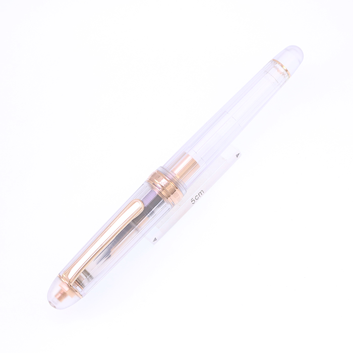 中古)PLATINUM プラチナ 万年筆 #3776 センチュリー NICE(ニース) ロゼ