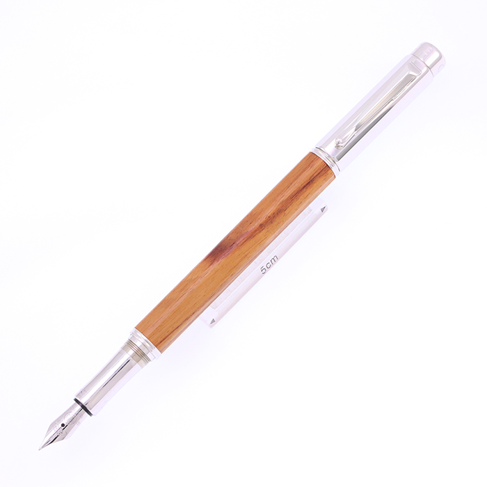 カランダッシュ  バリアス メットウッド　F 中古)CARAN d'ACHE カランダッシュ 万年筆 バリアス メット