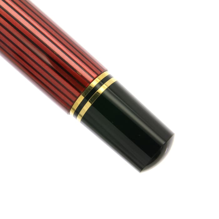 新品)Pelikan ペリカン 万年筆 スーベレーン M800 レッドストライプ